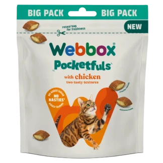 Webbox, Chicken Pocketfuls Big Pack 200g Cat Treats