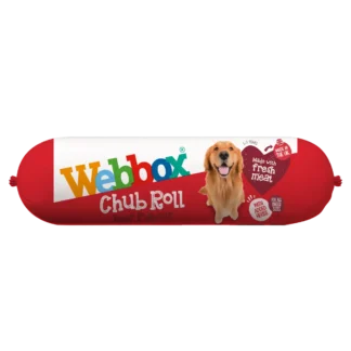Webbox Beef Chub Roll Wet Dog Food 720g
